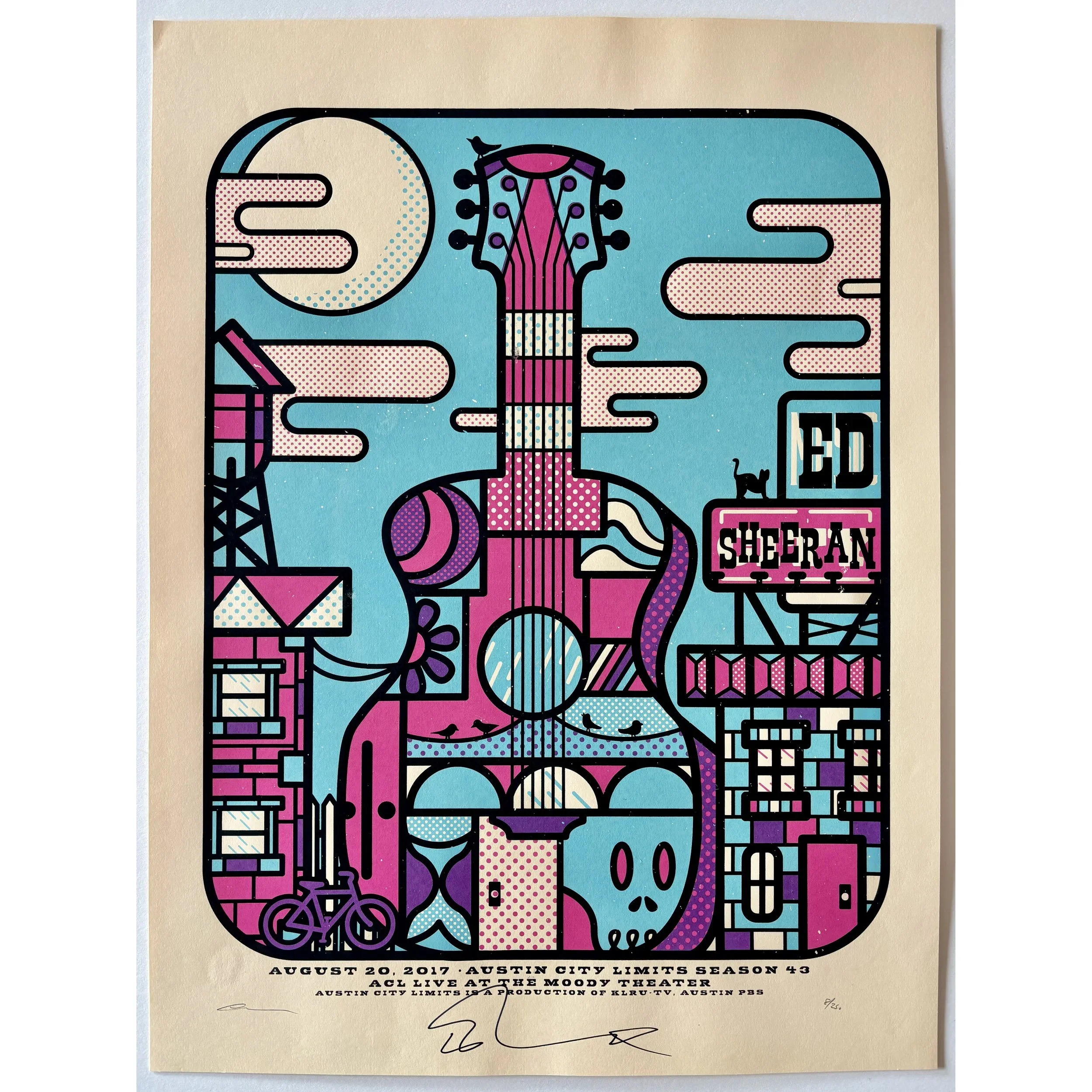 Arctic Monkeys - Austin City Limits original poster - Season 44
